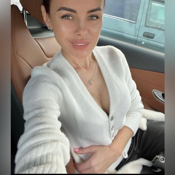 ZARA Jewel button knit cardigan 9598 197 - Picture 3 of 16